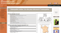 Desktop Screenshot of osteopatte.com