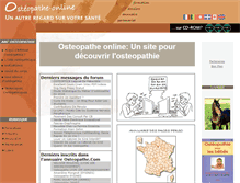Tablet Screenshot of osteopatte.com